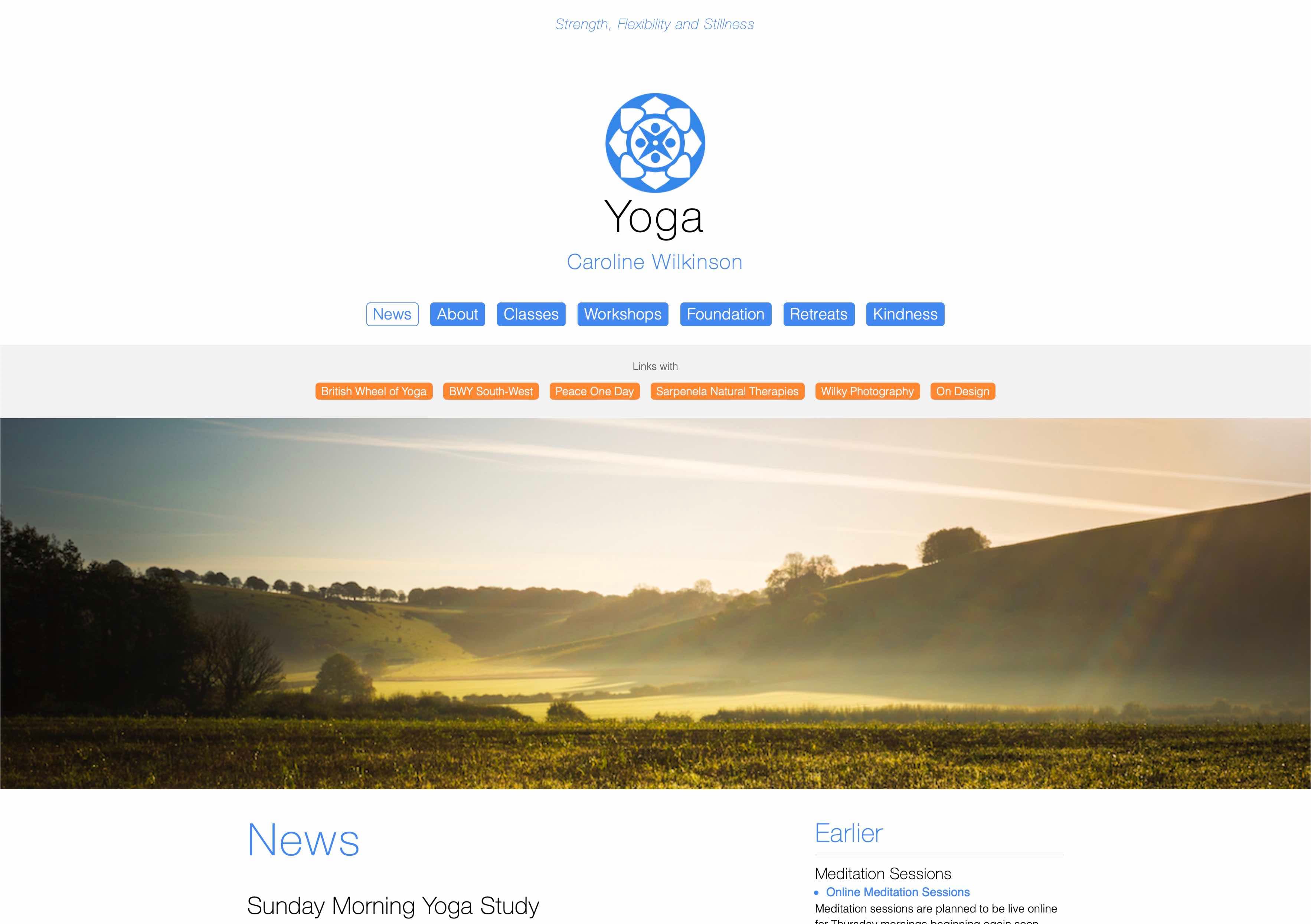 Wilkinson Yoga website